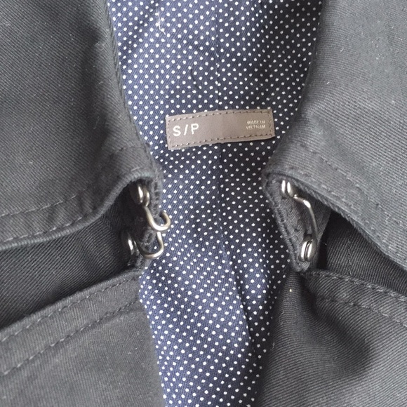 GAP Classic Trench Coat - Black - Picture 6 of 10